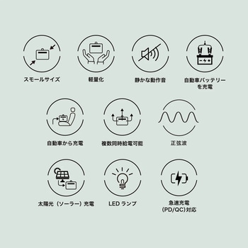 innowa ポータブル電源 Mighty NHTechnology(NHテクノロジー)