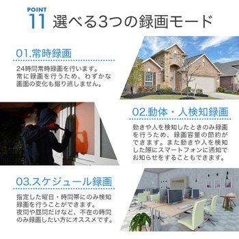 SecuSTATION ネットワークカメラ APモード搭載 SecuSTATION