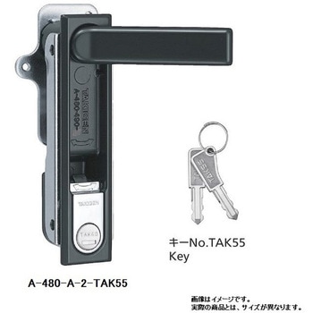 オートロック平面ハンドル TAKIGEN(タキゲン)