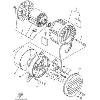 部品 EF2300/EF23H(7C31， 2016) 060 YAMAHA(ヤマハ)