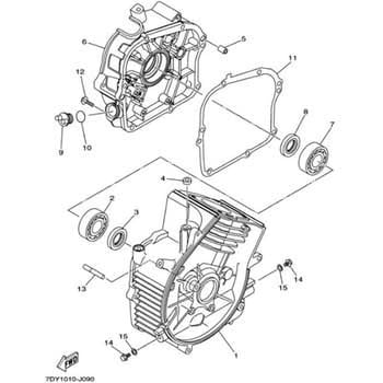 部品 EF900FW(7C11， 2012) 020 YAMAHA(ヤマハ)
