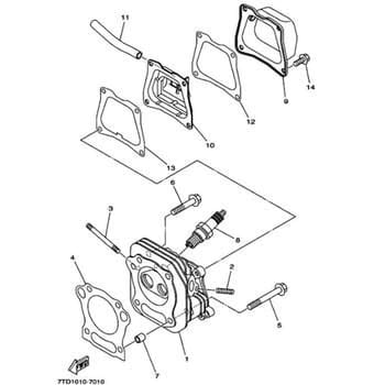 部品 EF2000iS(7CF1, 2015) 020 YAMAHA(ヤマハ) 関連商品・部品 部品 EF2000iS(7CF1, 2015) 020 YAMAHA(ヤマハ) 関連商品・部品