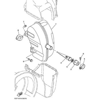 部品 EF2000iS(7CF1， 2015) 020 YAMAHA(ヤマハ)