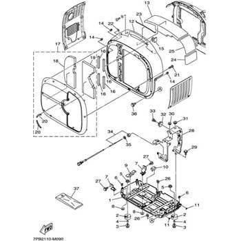 90520-05004 部品 EF16HiS/EF1600is(7PB1， 2013) 020 1個 YAMAHA