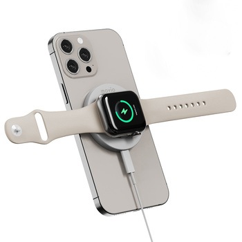 2デバイス同時充電対応携帯型ワイヤレス充電器 NAGAOKA