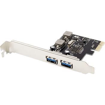 USB3.0 KOMPRESSOR USB3.0 2ポート PCI Express x1 接続 ロープロファイル対応 SD-PEU3R-A2L エアリア