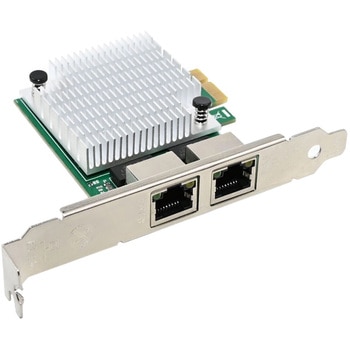 lans (ランス) Gigabit LAN 2ポート PCIExpress x1 接続 SD-PEGLW2-B エアリア
