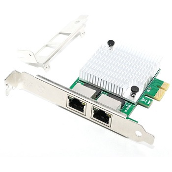 lans (ランス) Gigabit LAN 2ポート PCIExpress x1 接続 SD-PEGLW2-B エアリア