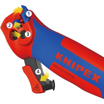 1650‐145SB ケーブルナイフ 1丁 KNIPEX(クニペックス) 【通販モノタロウ】