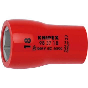(3/8SQ)絶縁ヘキサゴンソケット 1000V KNIPEX(クニペックス)