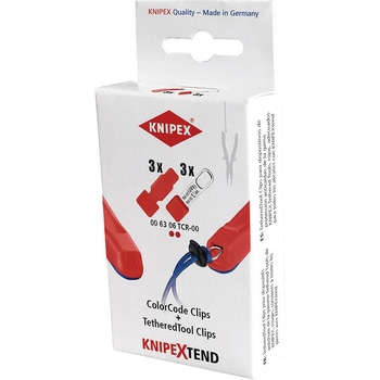 テザーカラーコードクリップ(3x2) KNIPEX(クニペックス)