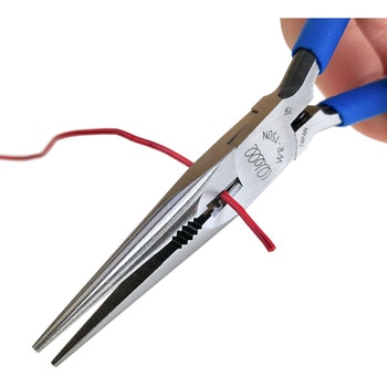 WELL 先細ラジオペンチ(ビニールグリップ付)150mm ベストツール