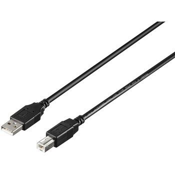 USB2．0 A to B カーボン素子練り込みケーブル 3．0m ブラック BUFFALO(バッファロー)