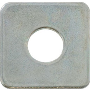 角ワッシャー(スチール・小形) 三価ホワイト SUNCO