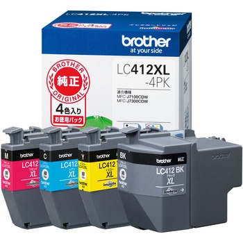 LC412XL インクカートリッジ(大容量) brother(ブラザー)