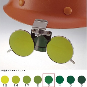 MPヘルメット取付遮光めがね - トーアボージン