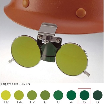MPヘルメット取付遮光めがね - トーアボージン