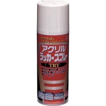 アクリルラッカースプレーTRY ニッペホームプロダクツ