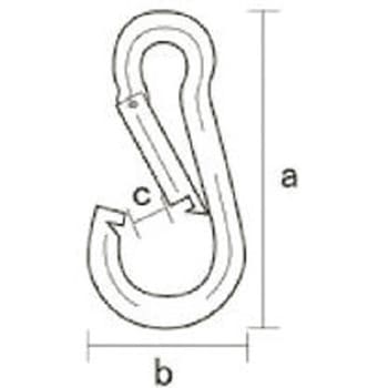 セイフティーフック B型 八幡ねじ