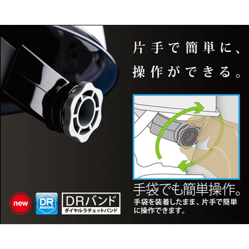 ダイヤル式ヘルメット ミドリ安全