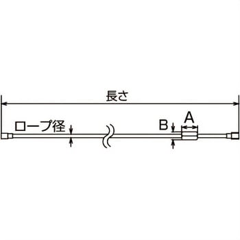 ステンレス ワイヤーキャッチ(JANコード袋入り) 水本機械製作所