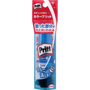 スティックのりカラープリット プラス