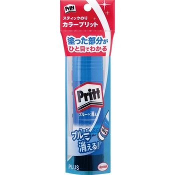 スティックのりカラープリット プラス