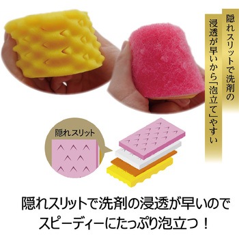 ハピネ 4層スポンジ ソフト P キクロン