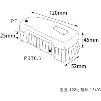 バーキュートプラス ボードブラシ バーテック