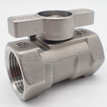 ボールバルブ (600型、レデューストボア、ステンレス、T形ハンドル) - 大和バルブ