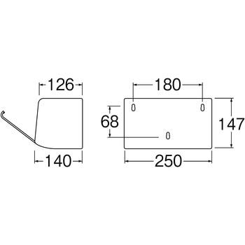 ぺーパータオル容器 SANEI(旧:三栄水栓製作所)