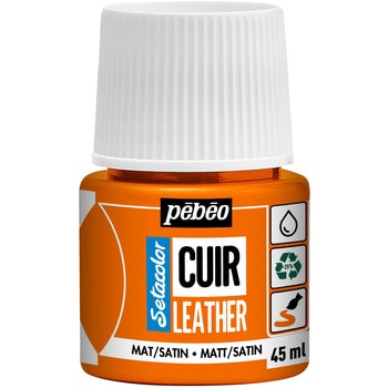 セタカラーレザー(革用)マット色 45ml ペベオ