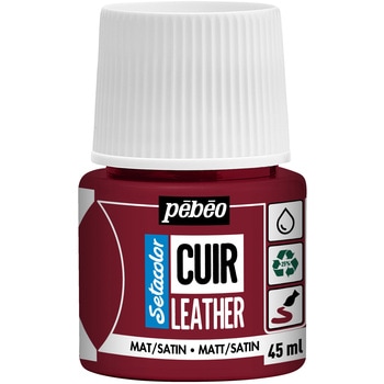 セタカラーレザー(革用)マット色 45ml ペベオ