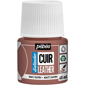 セタカラーレザー(革用)マット色 45ml ペベオ