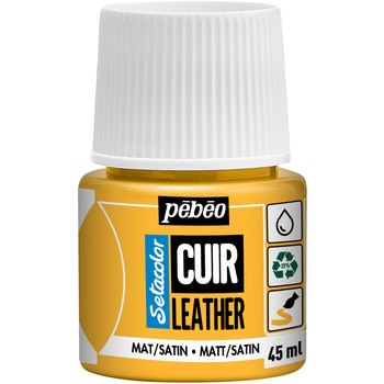 セタカラーレザー(革用)マット色 45ml ペベオ