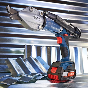 電動ドライバーアタッチメント型板金ハサミ TurboShear[[R上]] 波板対応タイプ マルコプロダクツ