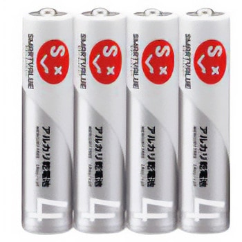 アルカリ乾電池 単4×4本 JTX