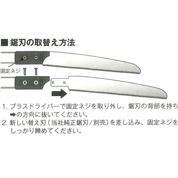 高枝鋸専用替刃 WIZ'A