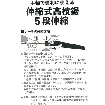 高枝鋸 WIZ'A