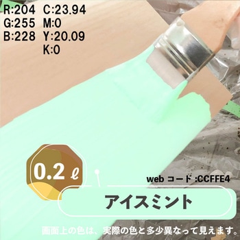 マットペイント 水性多用途塗料(つや消し) カンペハピオ