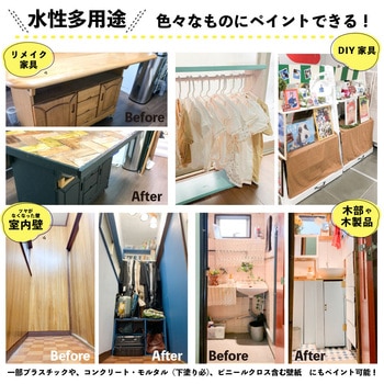 マットペイント 水性多用途塗料(つや消し) カンペハピオ