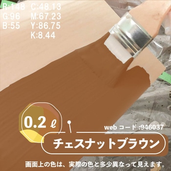 マットペイント 水性多用途塗料(つや消し) カンペハピオ