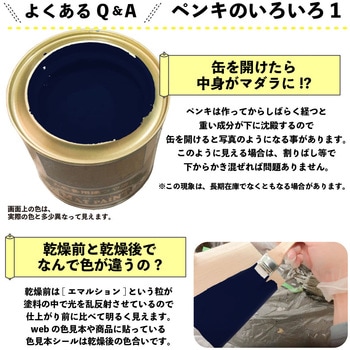 マットペイント 水性多用途塗料(つや消し) カンペハピオ