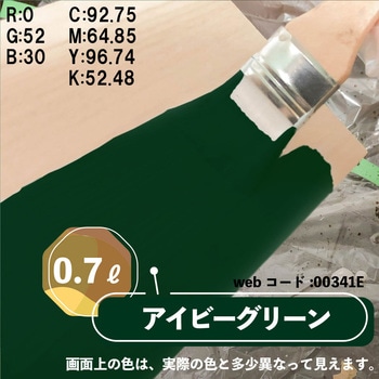 マットペイント 水性多用途塗料(つや消し) カンペハピオ