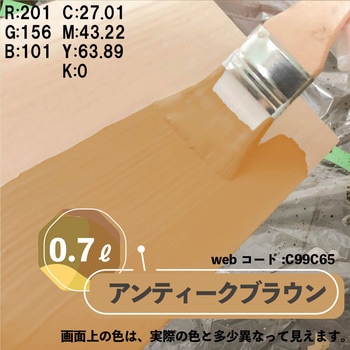 マットペイント 水性多用途塗料(つや消し) カンペハピオ