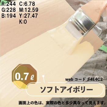 マットペイント 水性多用途塗料(つや消し) カンペハピオ