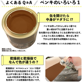 マットペイント 水性多用途塗料(つや消し) カンペハピオ