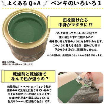 マットペイント 水性多用途塗料(つや消し) カンペハピオ