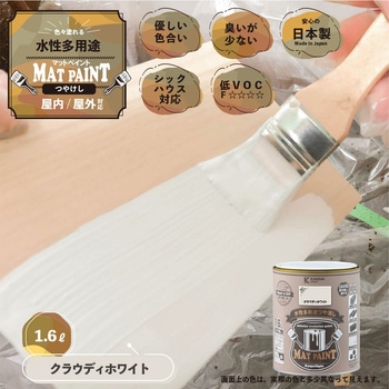 マットペイント 水性多用途塗料(つや消し) カンペハピオ