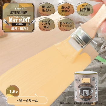マットペイント 水性多用途塗料(つや消し) カンペハピオ